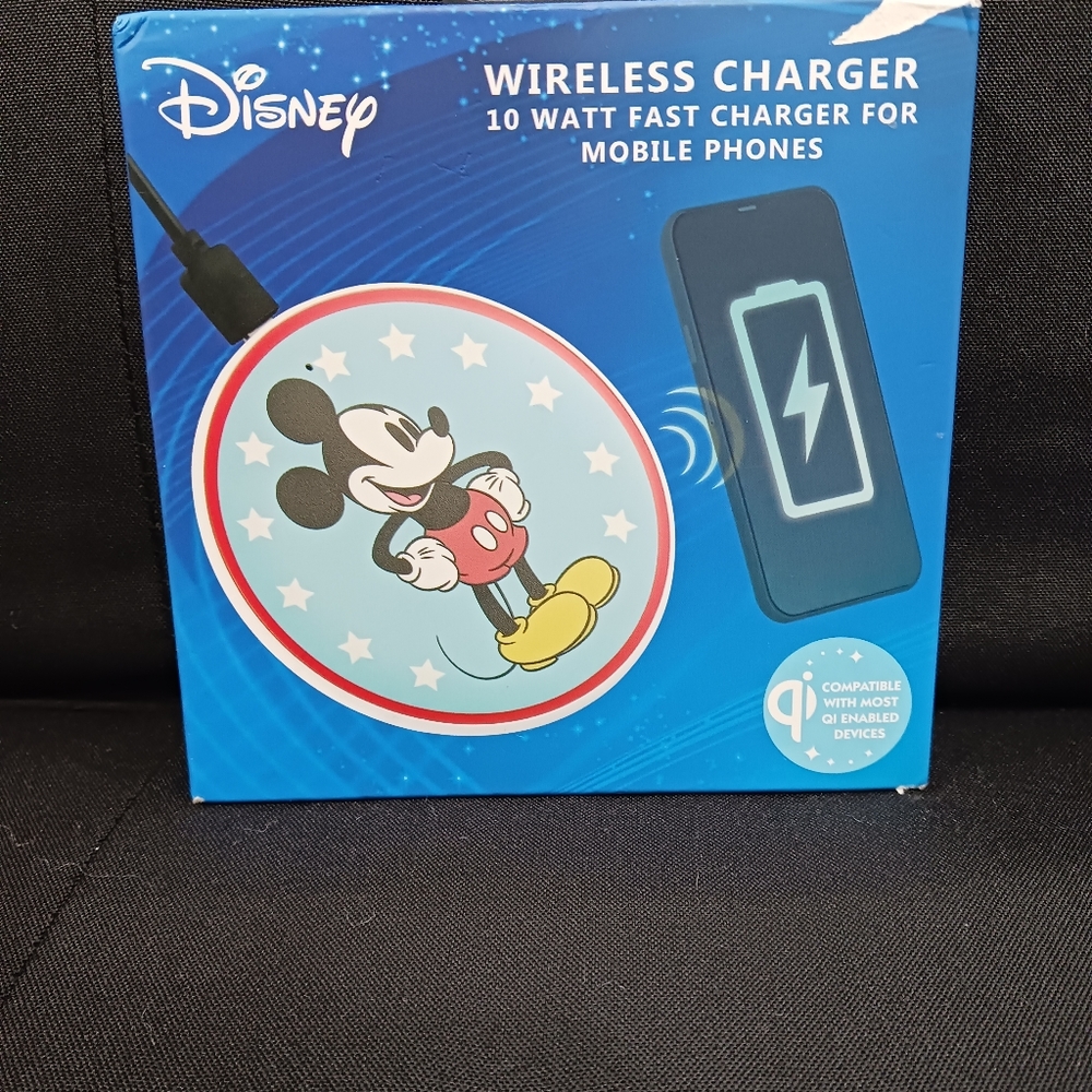 Mickey Mouse Wireless Charger 10 WATT Fast  Charger